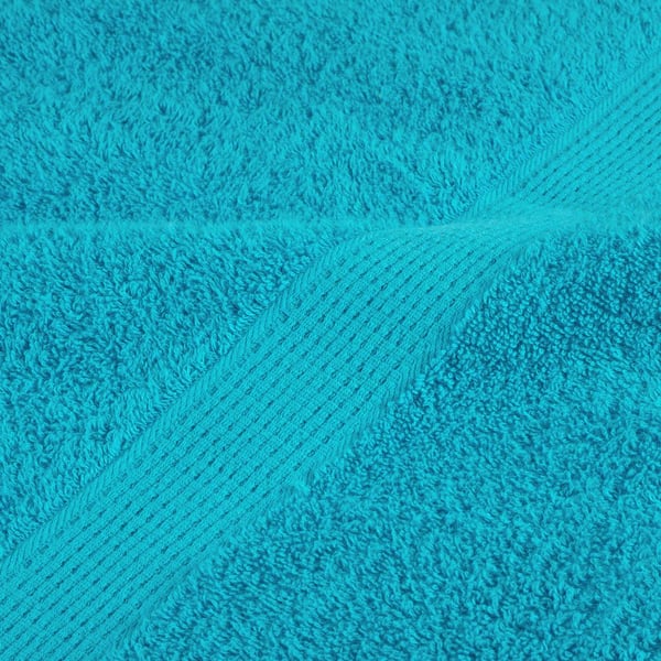 vidaXL Premium håndklesett 12 deler SOLUND turkis 600 gsm