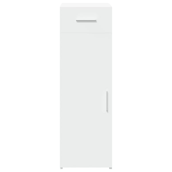 vidaXL Skjenk hvit 30x42,5x93 cm konstruert tre