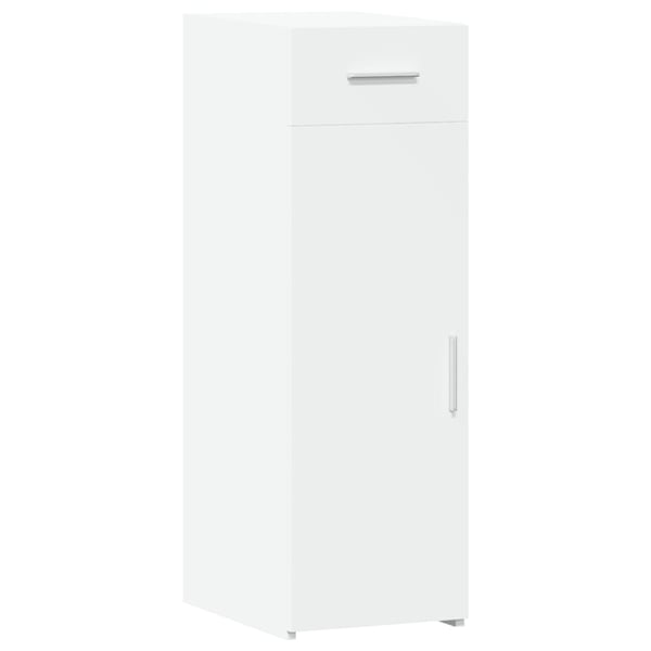 vidaXL Skjenk hvit 30x42,5x93 cm konstruert tre