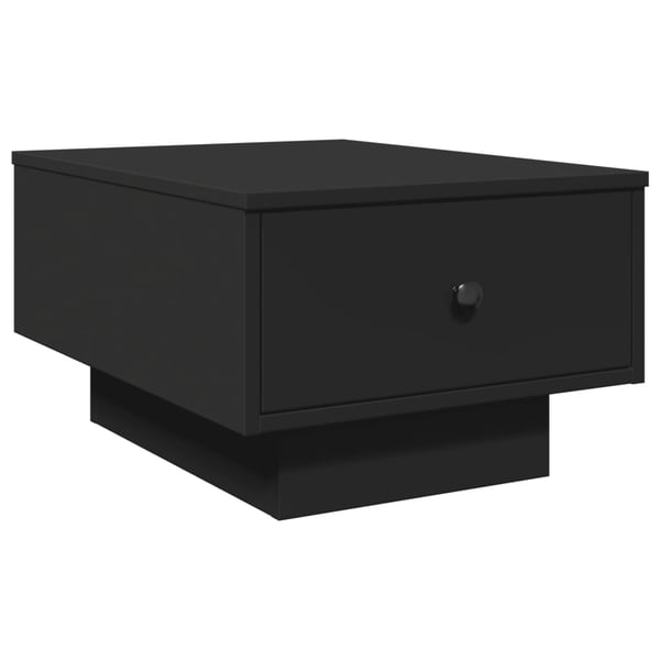vidaXL sofabord 60x45x31 cm konstrueret træ sort