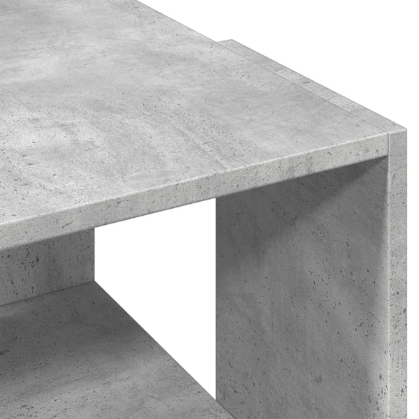 vidaXL Sohvapöytä betoninharmaa 89,5x48x30 cm tekninen puu