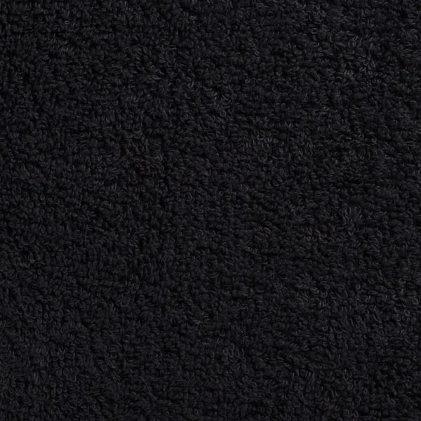 vidaXL Premium gjestehåndklær SOLUND 10 stk svart 30x50cm 600 g/m2
