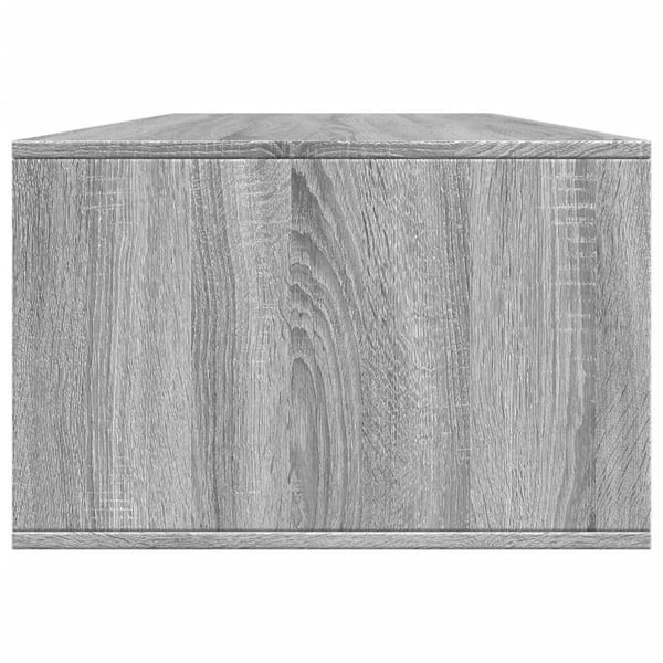 vidaXL Salongbord grå sonoma 102x55x35 cm konstruert tre