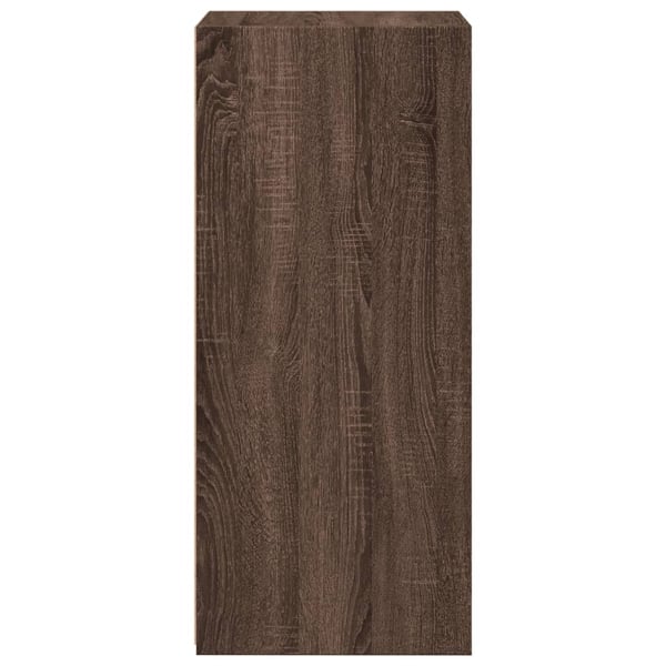 vidaXL Skjenk brun eik 45x41x93 cm konstruert tre