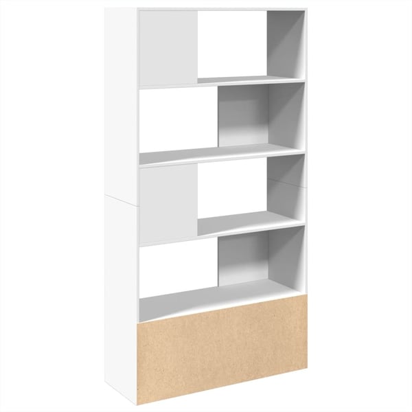 vidaXL bogreol 100x36x189 cm konstrueret træ hvid