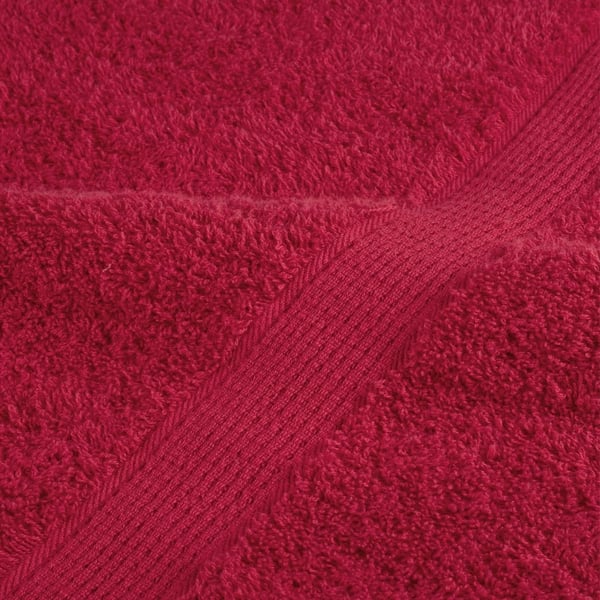 vidaXL Premium Pyyhkeet SOLUND 4 kpl Punainen 80x200 cm 600 gsm