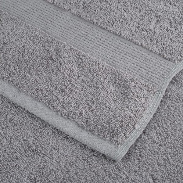 vidaXL Premium håndklesett 12 deler SOLUND grå 600 g/m2