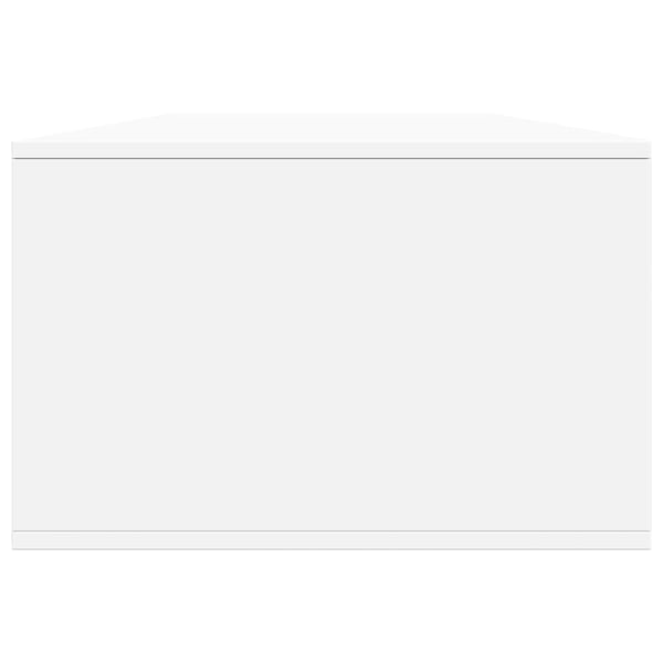 vidaXL Salongbord hvit 102x55x35 cm konstruert tre