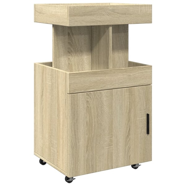 vidaXL Bartralle sonoma eik 50x41x89 cm konstruert tre