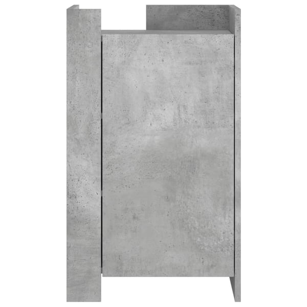 vidaXL Senkki betoninharmaa 45x35x75 cm tekninen puu