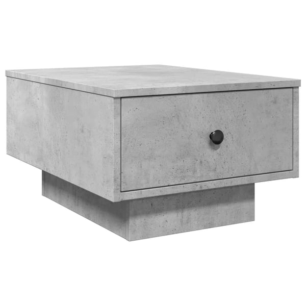 vidaXL Salongbord betonggrå 60x45x31 cm konstruert tre