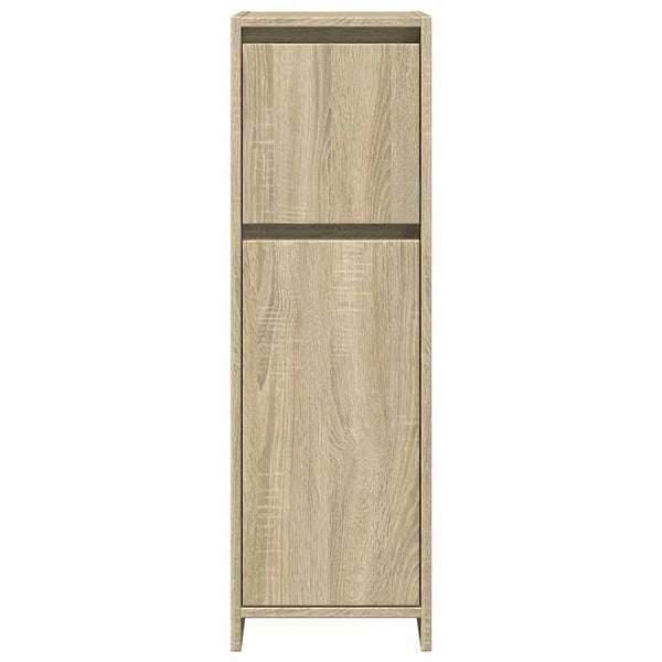 vidaXL Baderomsskap sonoma eik 30x30x95 cm sponplate