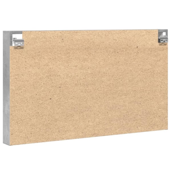 vidaXL Hylle betonggrå 100x8,5x58 cm konstruert tre