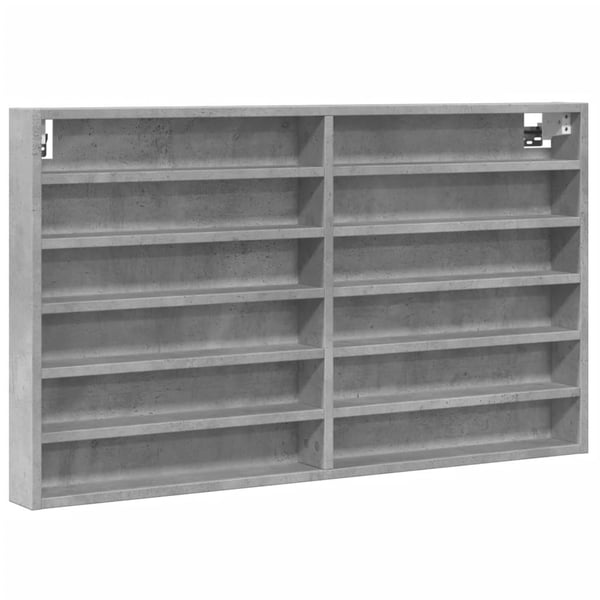 vidaXL Hylle betonggrå 100x8,5x58 cm konstruert tre