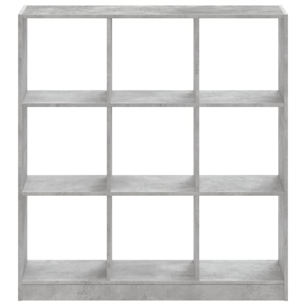vidaXL bogreol 102x32x109 cm konstrueret træ betongrå
