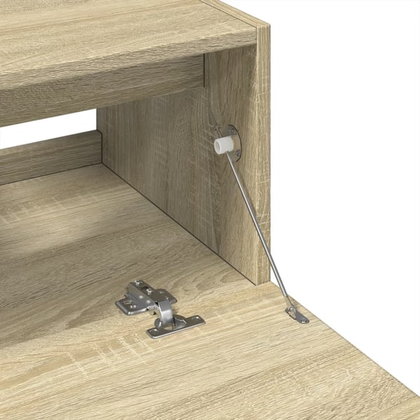 vidaXL Servantskap sonoma eik 59x37x59 cm konstruert tre