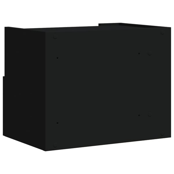 vidaXL Veggmonterte nattbord 2 stk hvit 45x30x35 cm