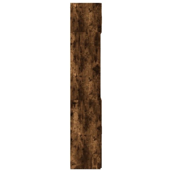 vidaXL skab 70x42,5x225 cm konstrueret træ røget egetræsfarve