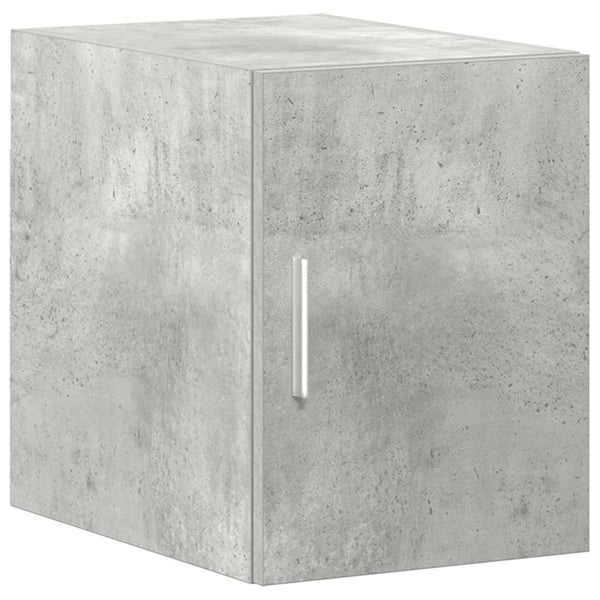 vidaXL Smalt oppbevaringsskap betong grå 30x42,5x225 cm konstruert tre