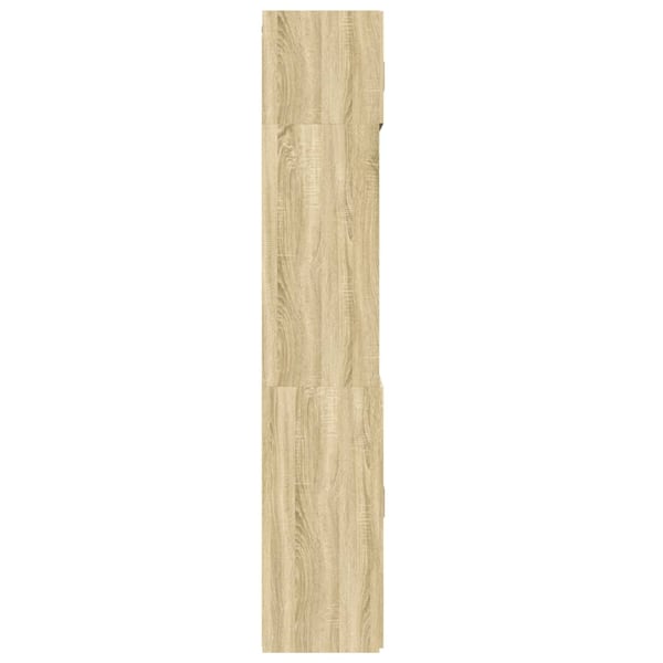 vidaXL Oppbevaringsskap sonoma eik 70x42,5x225 cm konstruert tre