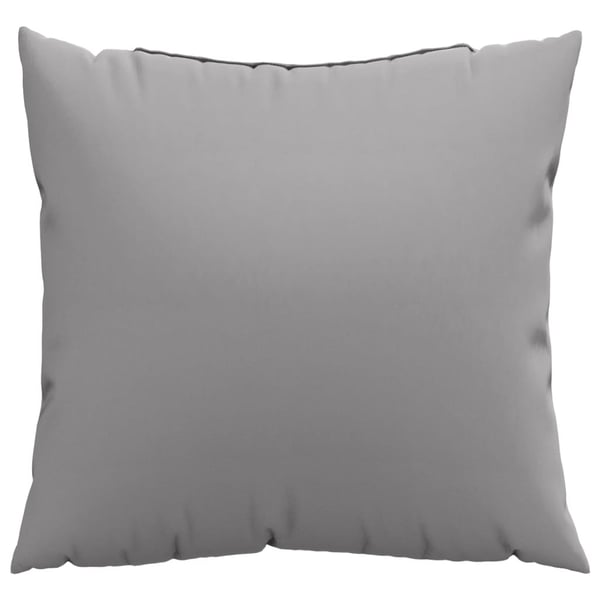 vidaXL sofapuder 4 stk. 40x40 cm stof grå