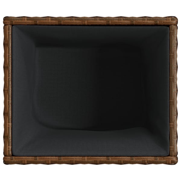 vidaXL Plantekasser 2 stk brun 36x30x32 cm polyrotting