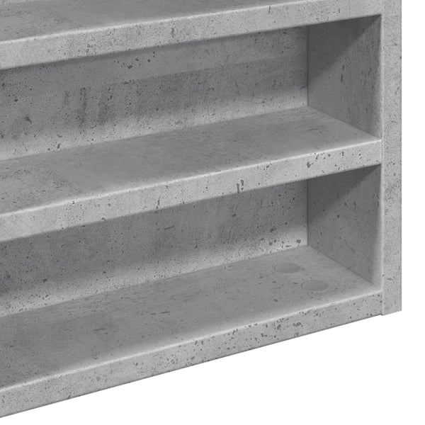 vidaXL Hylle betonggrå 60x8,5x58 cm konstruert tre