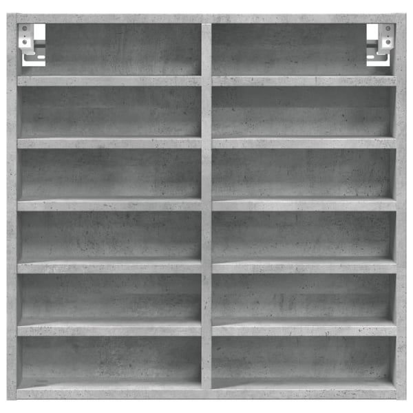 vidaXL Hylle betonggrå 60x8,5x58 cm konstruert tre