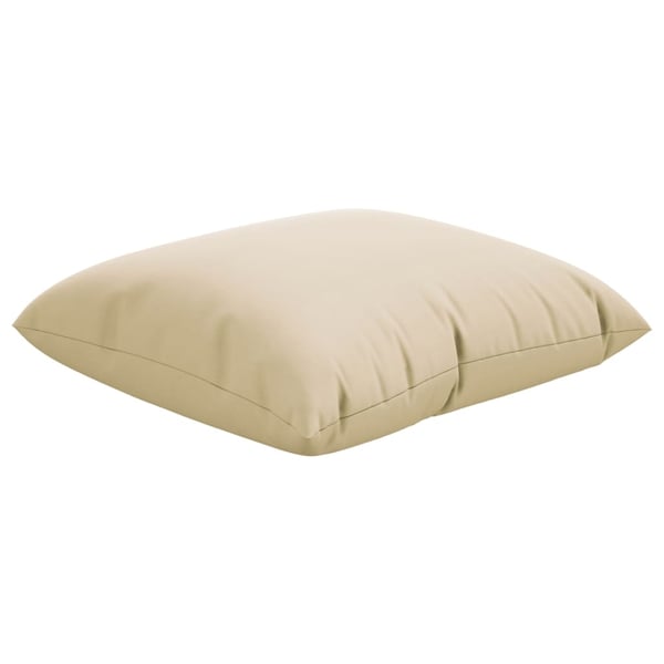 vidaXL sofapuder 4 stk. 40x40 cm stof beige