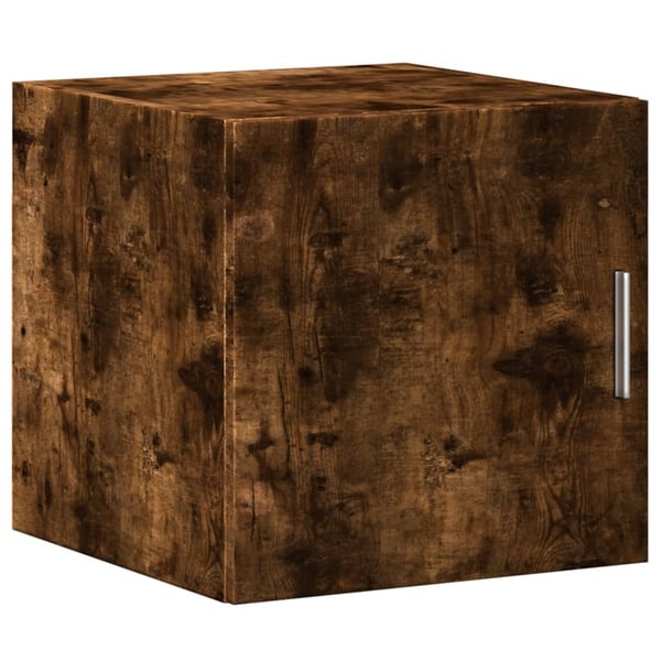 vidaXL Veggskap røkt eik 40x42,5x40 cm konstruert tre
