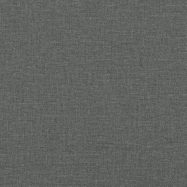 vidaXL Sengeramme uden madras Mørkegrå 100x200 cm Stof