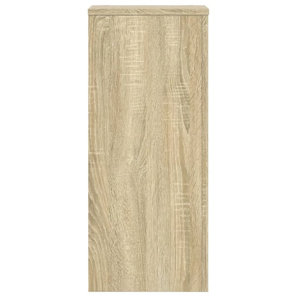 vidaXL Plantestativer 2 stk sonoma eik 30x30x70 cm konstruert tre