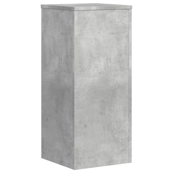 vidaXL Kasvitelineet 2 kpl betoninharmaa 30x30x70 cm tekninen puu