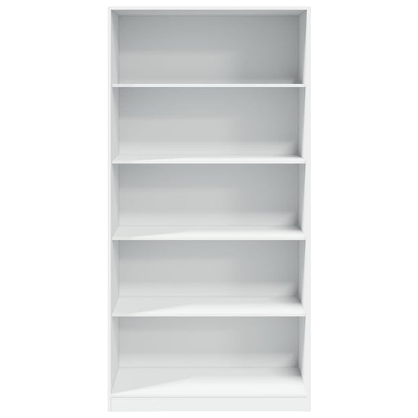 vidaXL Garderobeskap hvit 100x50x200 cm sponplate