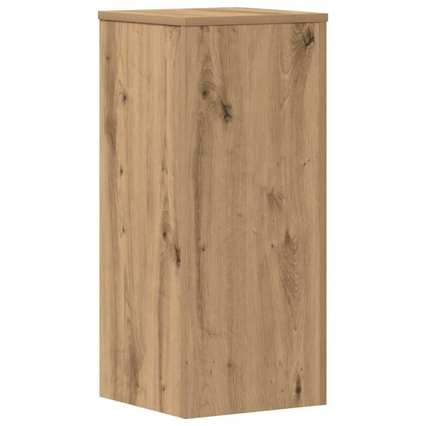 vidaXL Plantestativer 2 stk artisan eik 30x30x70 cm konstruert tre