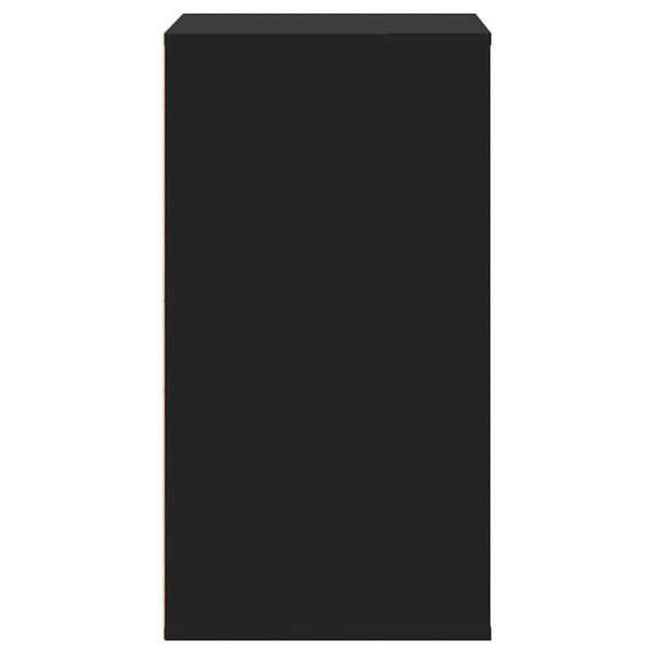vidaXL Kommode svart 60x41x76 cm konstruert tre