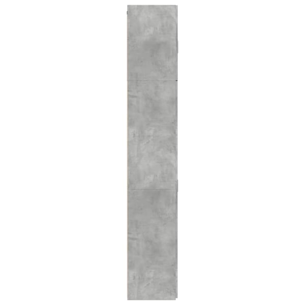 vidaXL Highboard betonggrå 80x42,5x249 cm konstruert tre