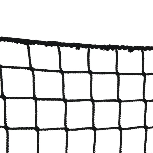 vidaXL Høynett 2 stk rektangulær svart 150x90 cm PP