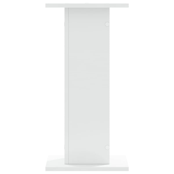 vidaXL Plantestativer 2 stk hvit 30x30x60 cm konstruert tre
