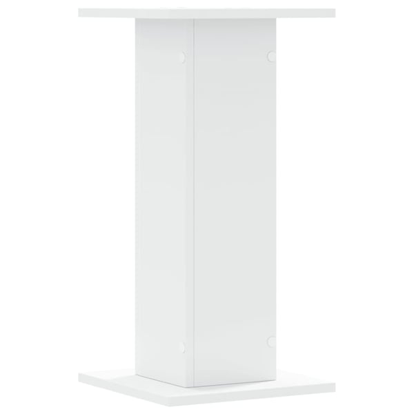 vidaXL Plantestativer 2 stk hvit 30x30x60 cm konstruert tre