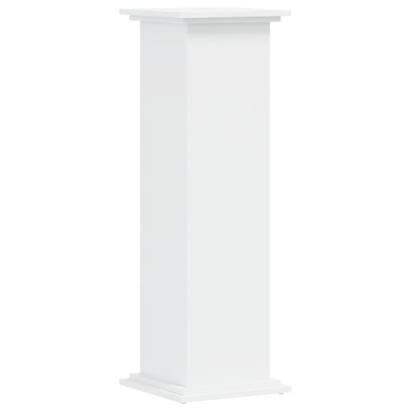 vidaXL Plantestativ hvit 33x33x100 cm konstruert tre