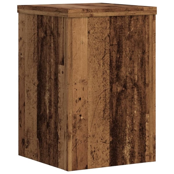 vidaXL Plantestativer 2 stk gammelt tre 20x20x30 cm konstruert tre