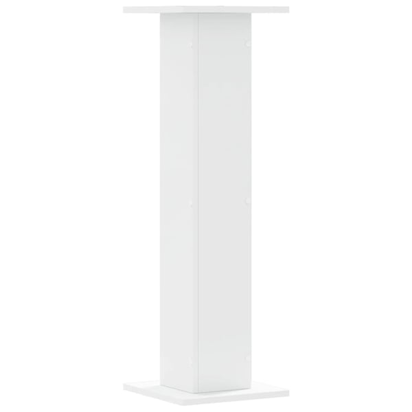 vidaXL Plantestativer 2 stk hvit 30x30x95 cm konstruert tre