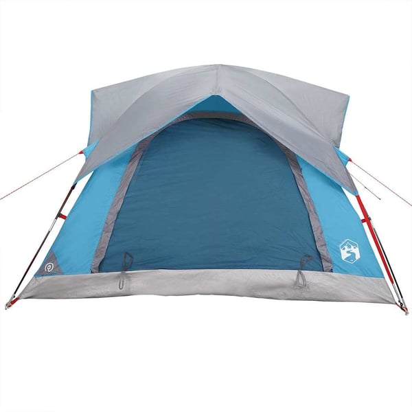 vidaXL Campingtelt 4 personer blå vanntett