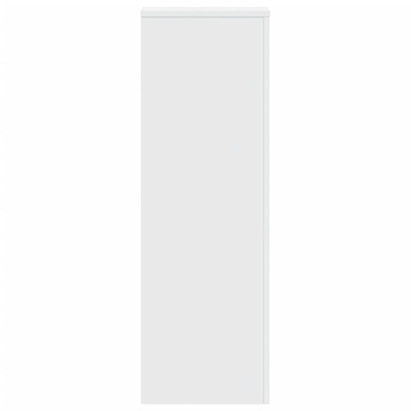 vidaXL Plantestativer 2 stk hvit 33x33x100 cm konstruert tre