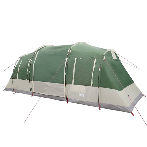 vidaXL Familietelt for camping 6 personer grønn vanntett
