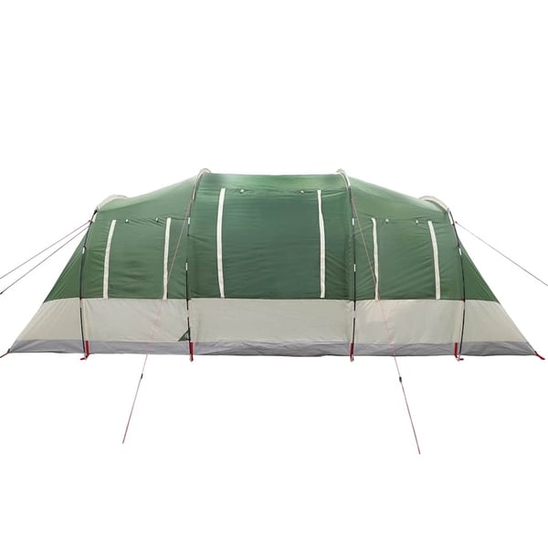 vidaXL Familietelt for camping 6 personer grønn vanntett