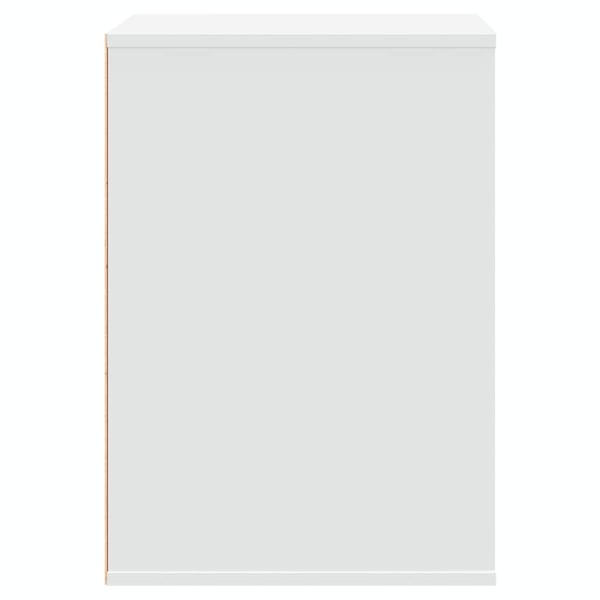 vidaXL Kommode hvit 60x41x58 cm konstruert tre