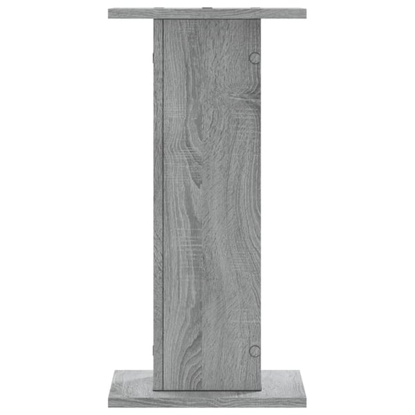 vidaXL Plantestativer 2 stk grå sonoma 30x30x60 cm konstruert tre