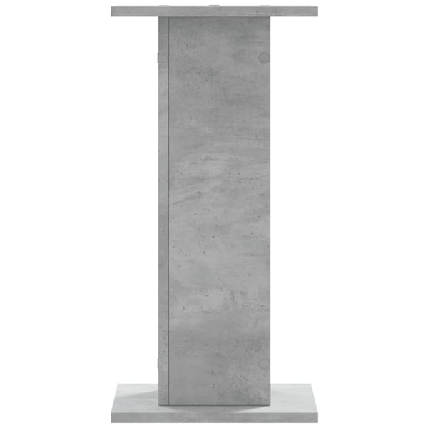 vidaXL Plantestativer 2 stk betonggrå 30x30x60 cm konstruert tre